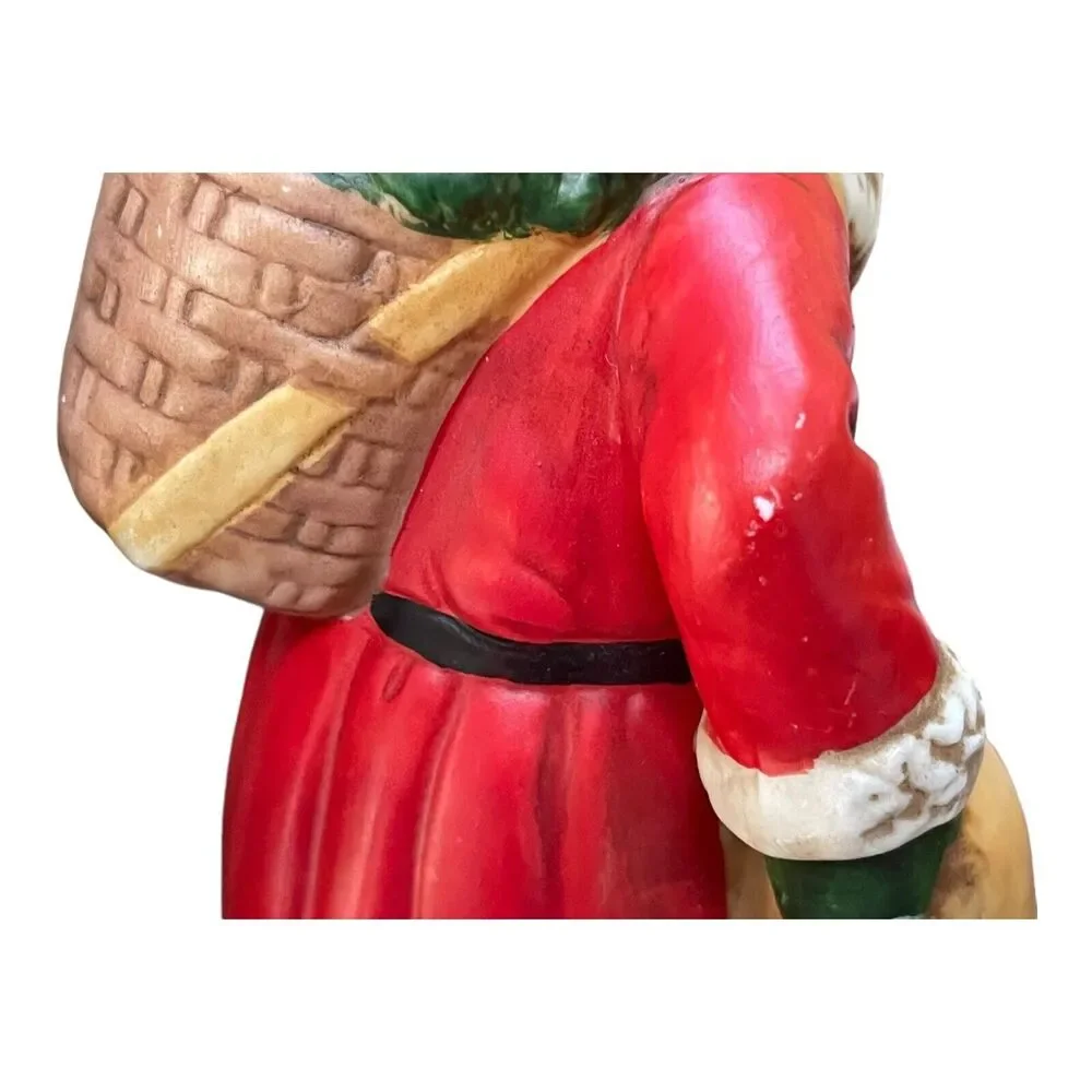 VTG Traditions Porcelain OLD ST‎ NICHOLAS, OLD WORLD SANTA, FATHER CHRISTMAS SET